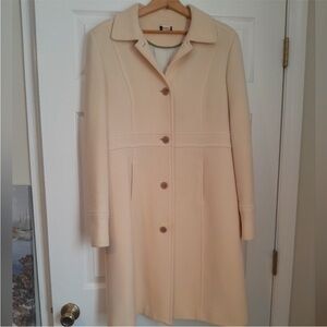 J. Crew Cream Lady Day formal Top Coat